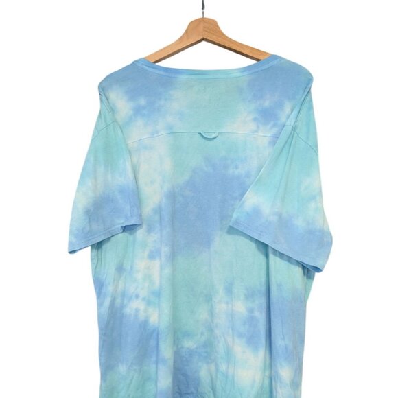Ponyo Her Universe Tie Dye Tee Shirt Anime Ghibli Blue Green Size XL - Picture 2 of 5